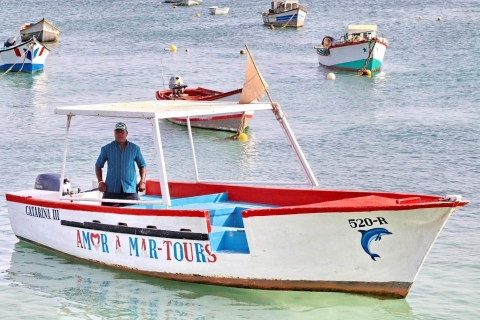 Depuis Boavista : Pêche avec les pêcheurs locauxÀ bord d'un bateau de pêche traditionnel