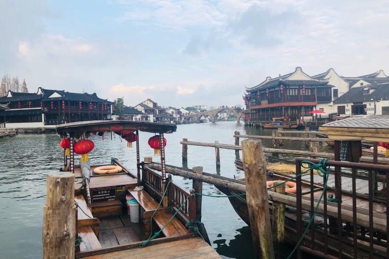 Village aquatique de Zhujiajiao : Visite privée lors d'une escale à Shanghai