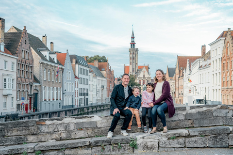 Brugge : Je privé fotoshoot van 1 uur in de middeleeuwse stad