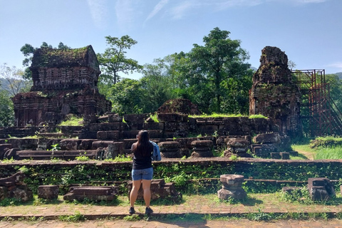 Sanktuarium My Son i wycieczka łodzią z małą grupą z Hoi An