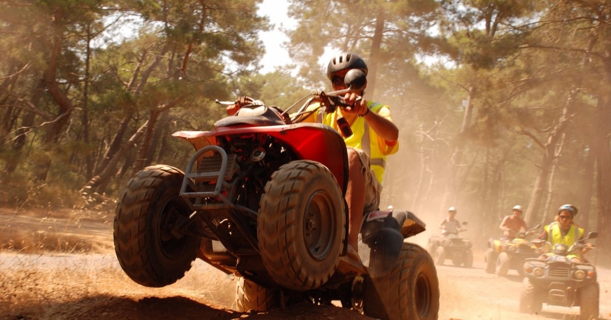 Fethiye Safari guidé en montagne en quad avec prise en charge GetYourGuide