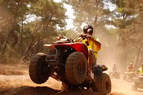 Fethiye: Guided Quad Mountain Safari with Pickup