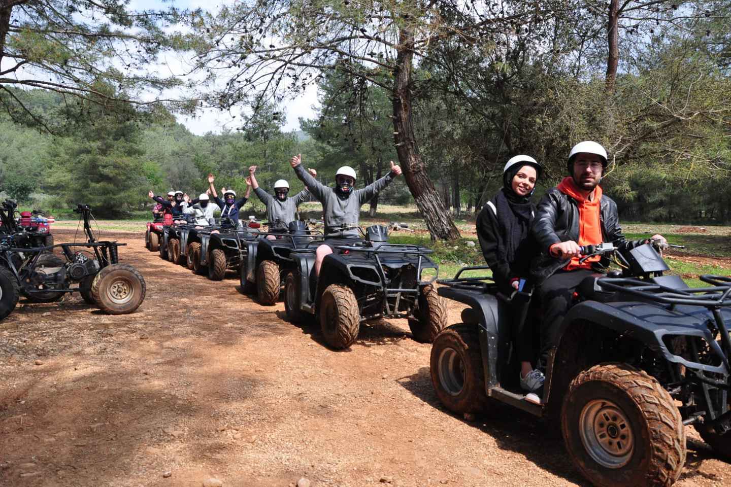 Fethiye: Guided Quad Mountain Safari with Pickup