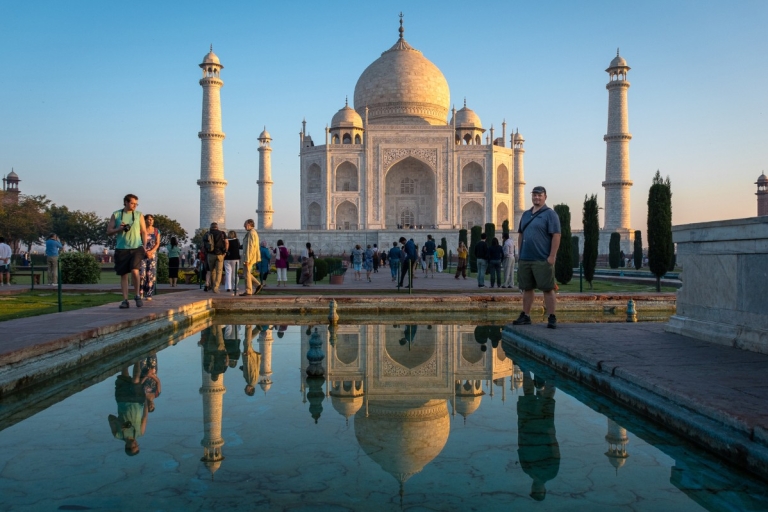 Agra Day Tour with Taj Mahal Sunrise and Sunset