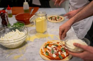 Mailand: Pizza- und Gelatine-Backkurs mit Abendessen und Wein