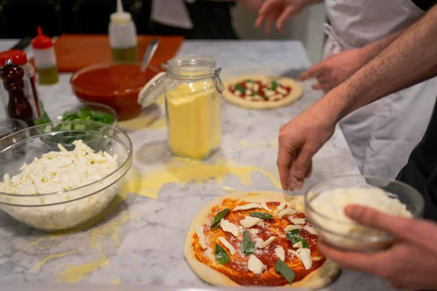 Mailand: Pizza- und Gelatine-Backkurs