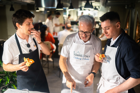 Milan: Pizza and Gelato-Making Class with Dinner and Wine