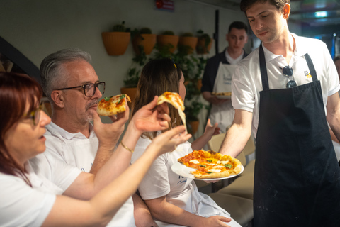 Milano: Pizza- och gelatotillverkningskurs med middag och vin