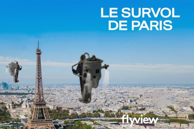 Paris : survol de Paris en réalité virtuelle et visite audioguidée de la ville