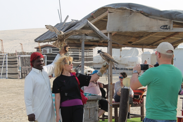 Prywatne safari po pustyni z obiadem/kolacją z grilla w Souk Al Wakra