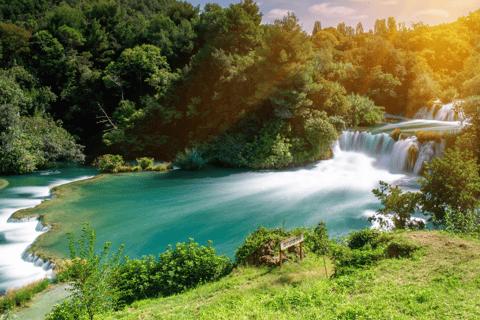 Excursion privée d'une journée : NP Krka depuis Dubrovnik