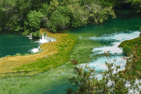 Tour privato di un&#039;intera giornata: NP Krka da Dubrovnik