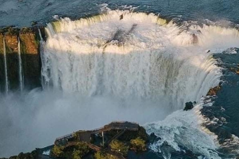 Depuis Foz do Iguaçu : Chutes argentines d'Iguazu avec billetVisite privée des chutes d'Argentine