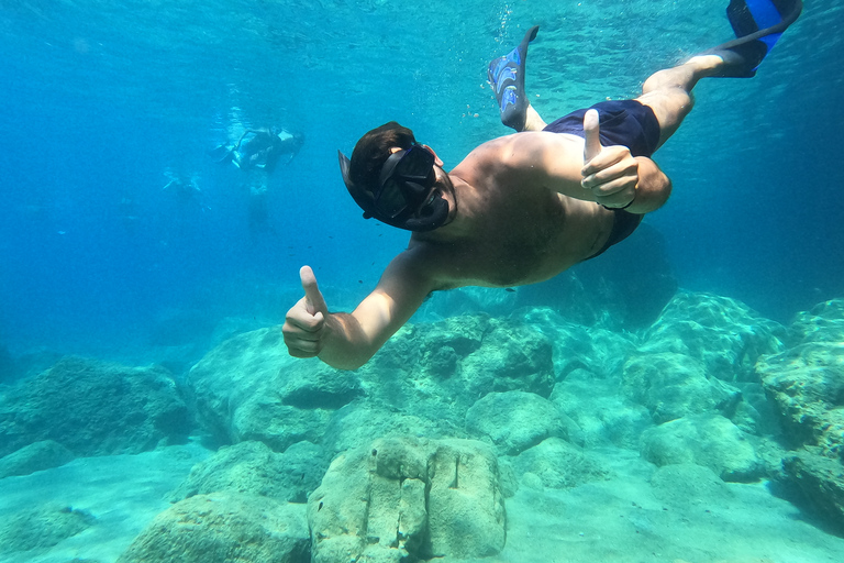 Milos: Half-Day Speedboat Cruise to Kleftiko with Snorkeling Shared Half-Day Speedboat Cruise with Snorkelling
