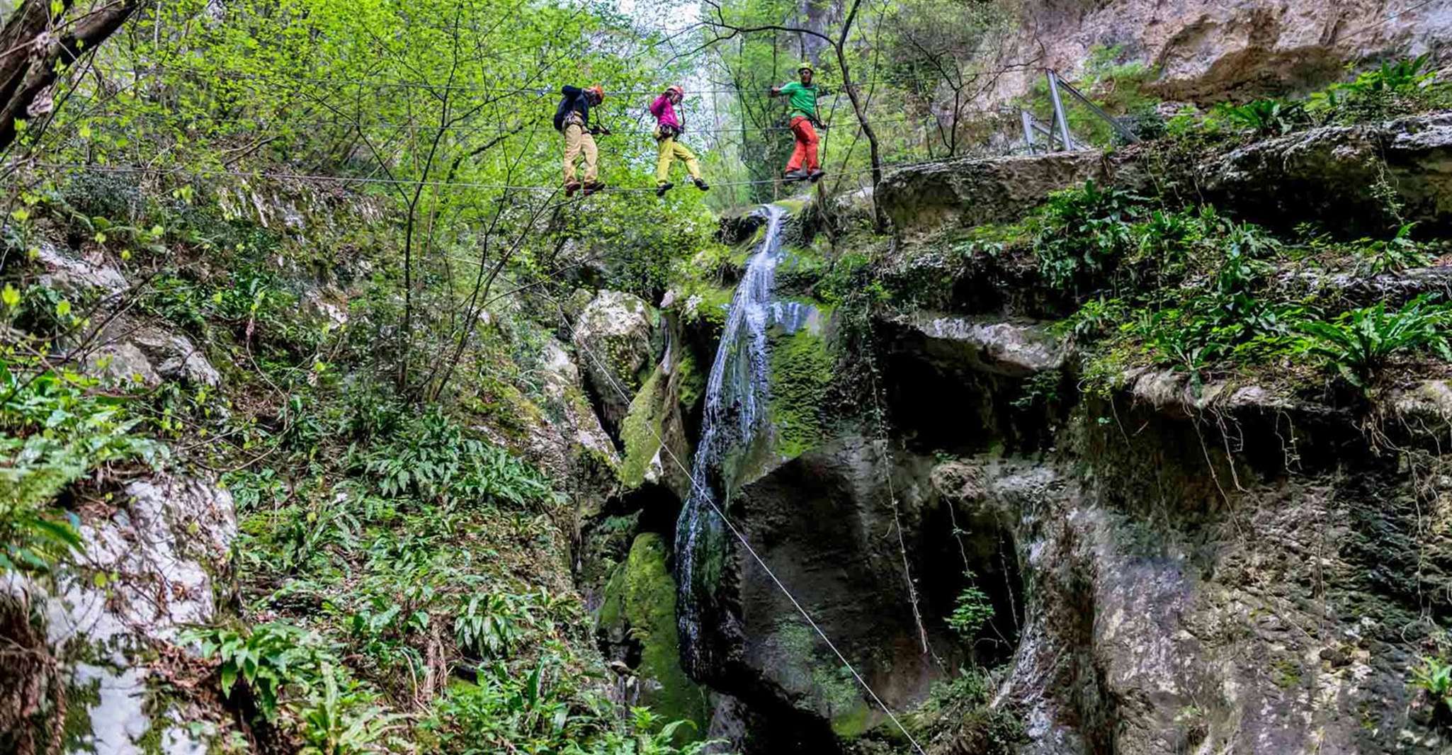 Via Ferrata Rio Sallagoni - Hizvo