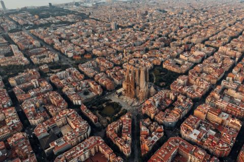 Da Sabadell: giro turistico in elicottero di Barcellona
