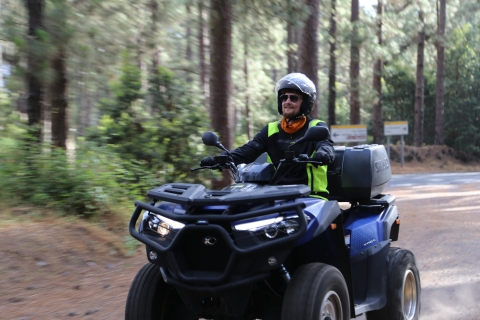 Excursion en quad en forêt 3 heures (50% hors route/sentiers)Single Quad (Sélectionnez cette option pour 1 personne)