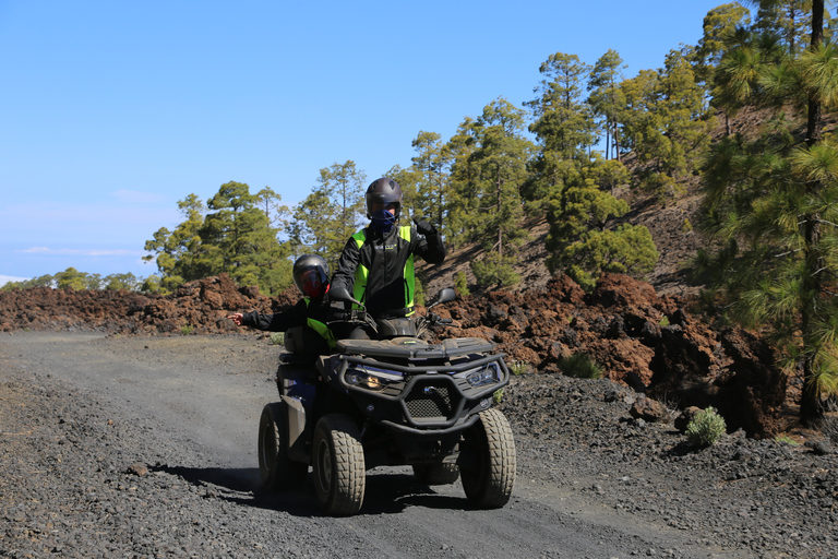 From Costa Adeje: Mount Teide Forest Off-Road Quad Bike Tour