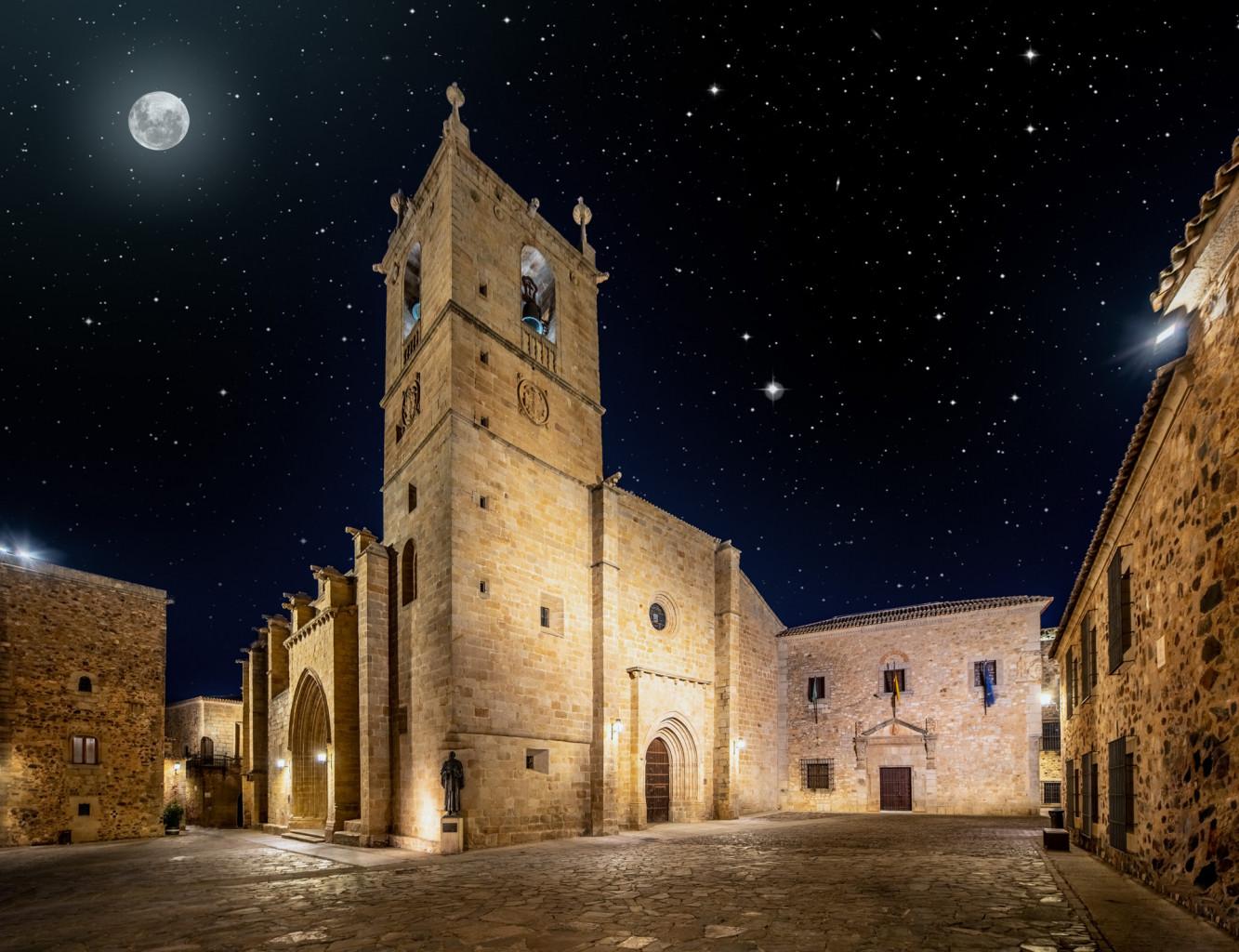 Cáceres: Konkathedrale von Santa Maria Ticket mit Audioguide