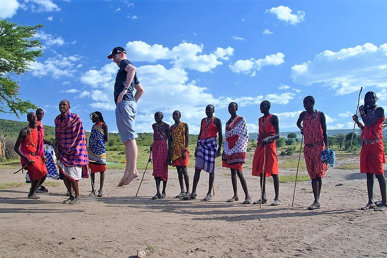 Wizyta w wiosce plemienia Masajów z Nairobi