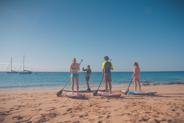 SUP taster course in the picturesque bay of Morro Jable