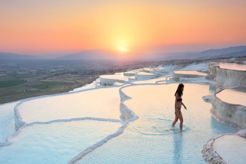 From Fethiye: Pamukkale & Hierapolis Day Trip w/ Meals