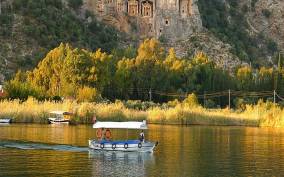 From Fethiye: Dalyan Day Trip with Mud Bath and Turtle Beach