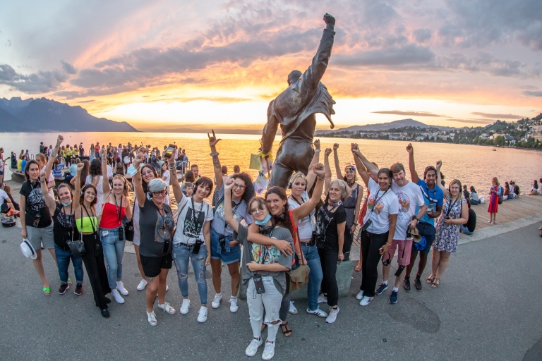 Montreux : Sur les traces de Freddie MercuryVisite guidée interactive en 6 langues