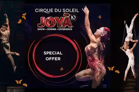 Cancún: Ingresso para o espetáculo JOYÀ do Cirque du Soleil