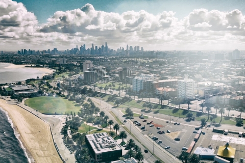 Melbourne: Private Extended Skyline & Bay-helikoptervlucht