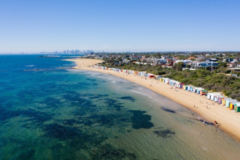Melbourne : Excursion privée en hélicoptère dans la baie et la ligne d'horizon