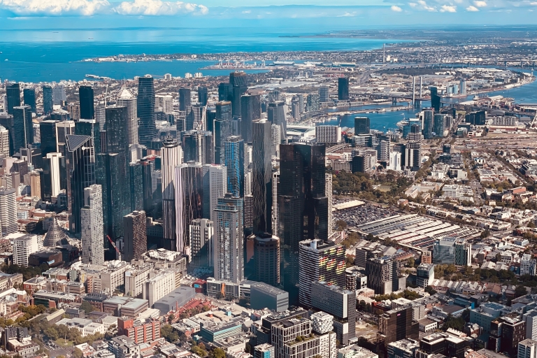 Melbourne: Paseo Privado Extendido en Helicóptero por el Skyline y la Bahía