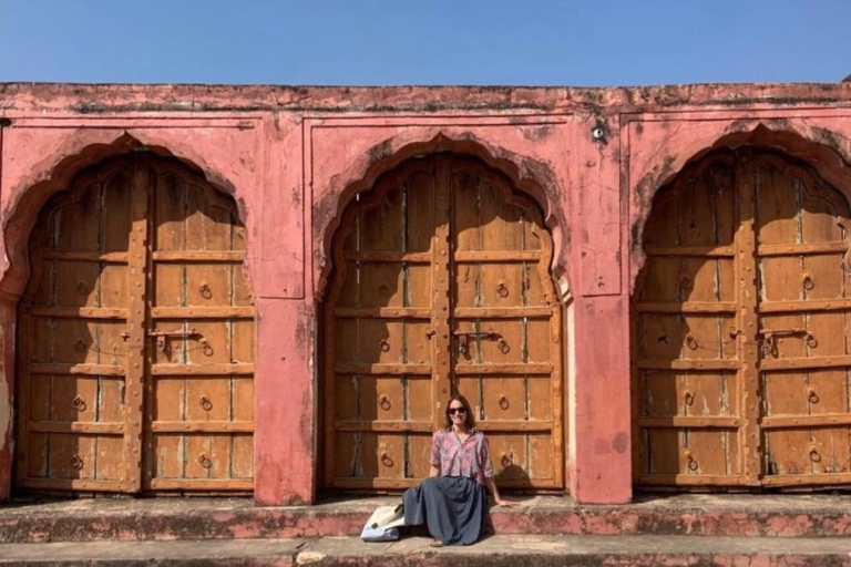 Jaipur : Tour de ville privé d'une journée avec repas de luxe et gastronomieVisite sans déjeuner