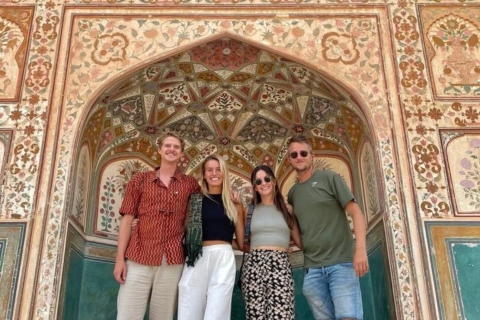 Jaipur: Private ganztägige Stadtrundfahrt mit Luxus und gutem EssenTour ohne Mittagessen