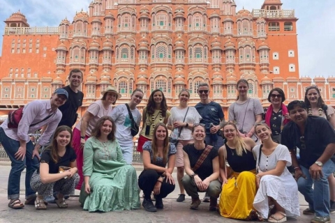 Jaipur: Visita Privada de un Día a la Ciudad con Lujo y Buena ComidaExcursión con almuerzo
