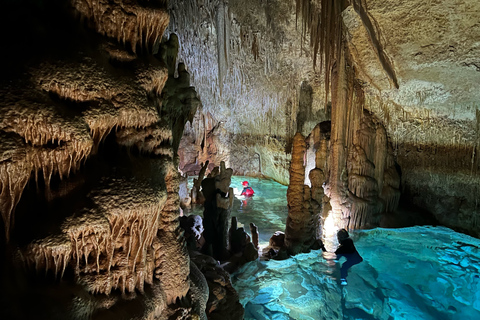 Mallorca: Exploração de cavernas aquáticas: tour guiadoMaiorca: excursão guiada à exploração de cavernas aquáticas