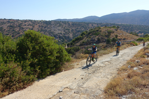 Depuis Analipsi: visite tout-terrain en vélo électrique