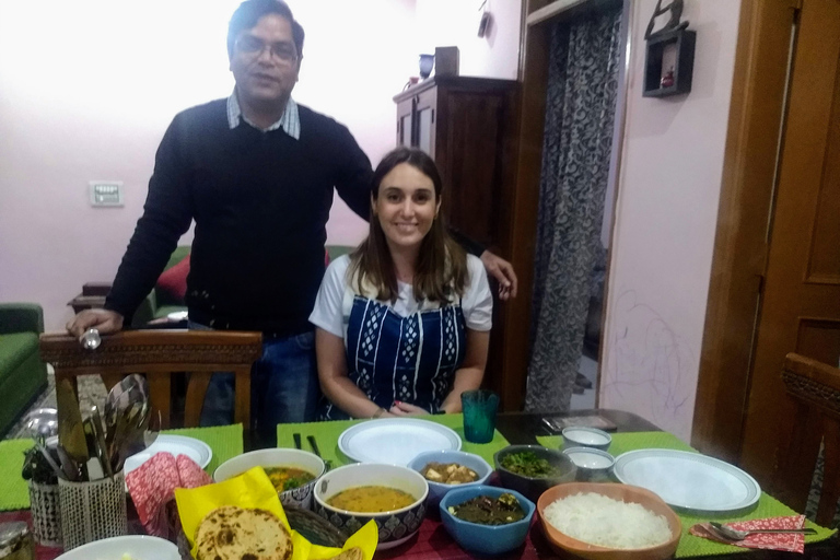 Visite guidée du marché aux épices d'Old Delhi avec cours de cuisine