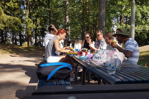 Tour on (e)Bike: BBQ, Sauna, forest, Seurasaari & Meilahti (e)Bike, BBQ, Sauna Helsinki tour & Explore hidden forests