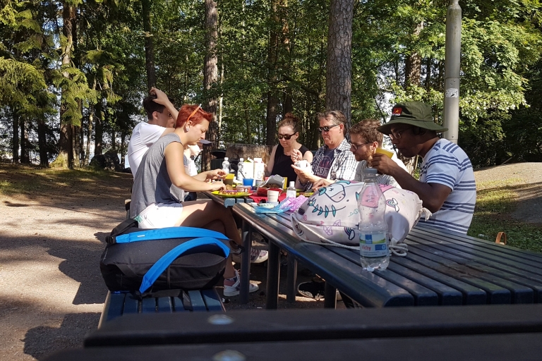Tour en (e)Bike : BBQ, Sauna, forêt, Seurasaari & Meilahti(e) Tour d'Helsinki à vélo, barbecue, sauna et découverte des forêts cachées