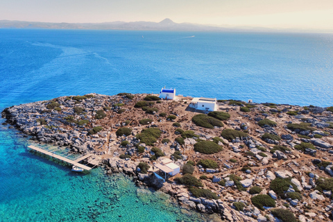 Héraklion : Excursion en voilier l'après-midi vers l'île de Dia avec repasExcursion à la voile d'Agia Pelagia à Hersonissos