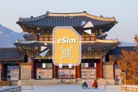 South Korea: eSim Mobile Data Plan
