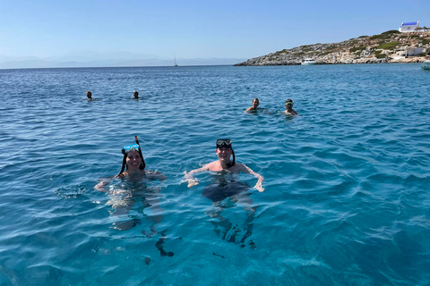 Heraklion: Excursión vespertina en velero a la isla de Dia con comidaExcursión en velero de Agia Pelagia a Hersonissos