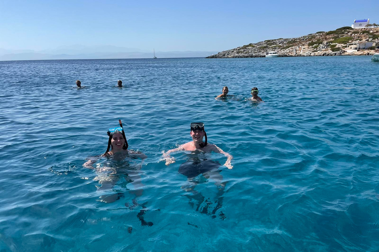 Héraklion : Excursion en voilier l'après-midi vers l'île de Dia avec repasCroisière en voilier avec point de rencontre