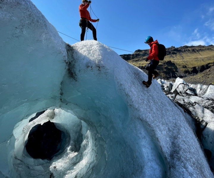 Sólheimajökull: escursione privata sul ghiacciaio estremo con le corde