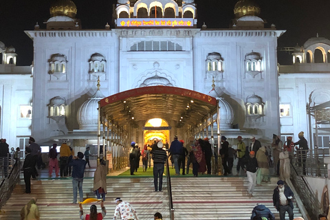 Visite exclusive de Delhi en soirée dans une voiture climatisée