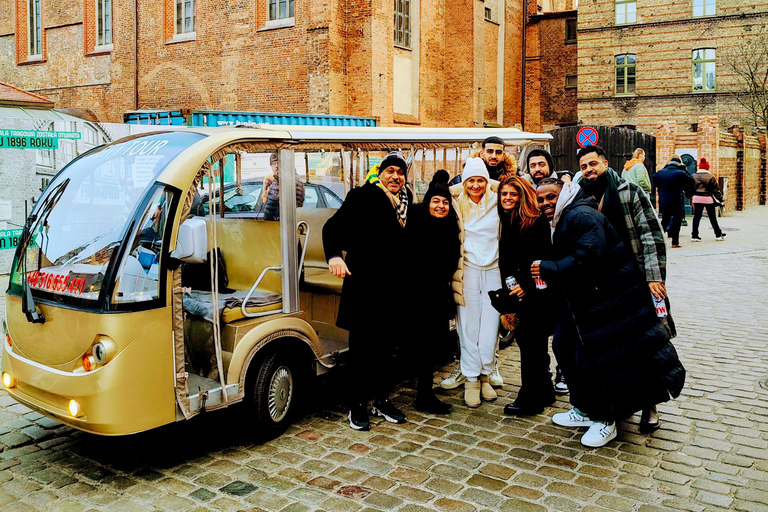 Gdansk: Unlimited Wine Tour by Eco Buggy Golf Cart 60 MIN Unlimited WINE TOUR