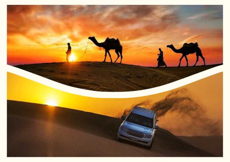 Doha: Safari al tramonto, Dune Bashing, Sand Board e Camel Ride