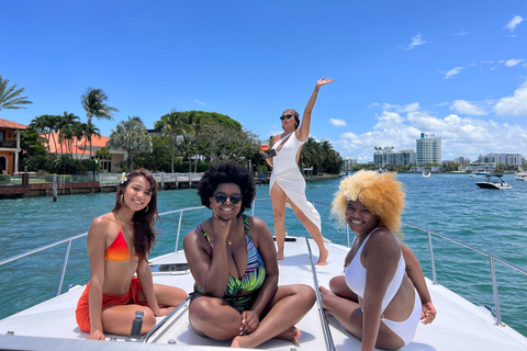 Miami Beach: viaje en yate privado con champánTour de 2 horas