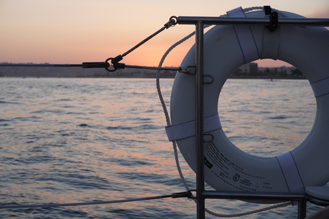 San Diego : Voile au coucher du soleil